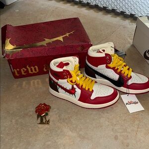 Jordan 1 High Zoom Comfort 2 x Teyana Taylor A Rose From Harlem W - FJ0604-601